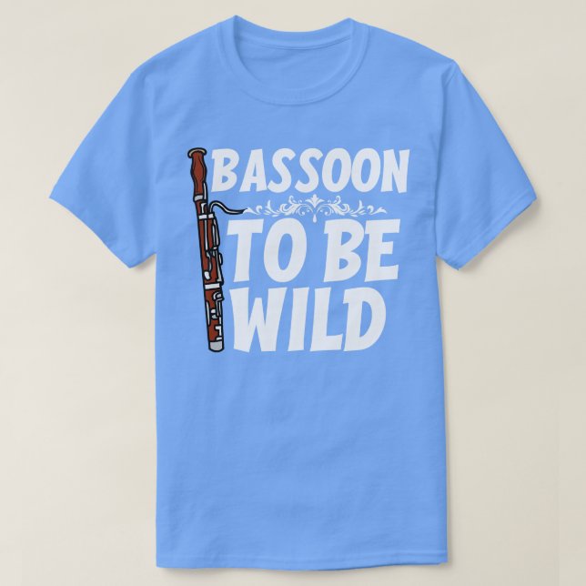 Camiseta Funny Bassoon Player (Diseño del anverso)