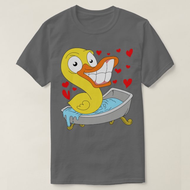 Camiseta Funny Bath Toy Duckie Bath Duck Rubber Duck (Diseño del anverso)