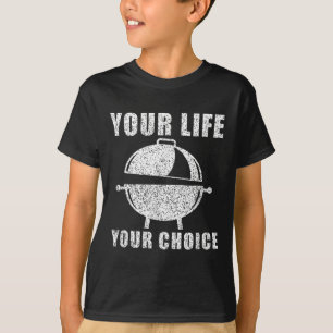 Camiseta Funny Bbq Barbecue Grill Chiste Fumador Mea