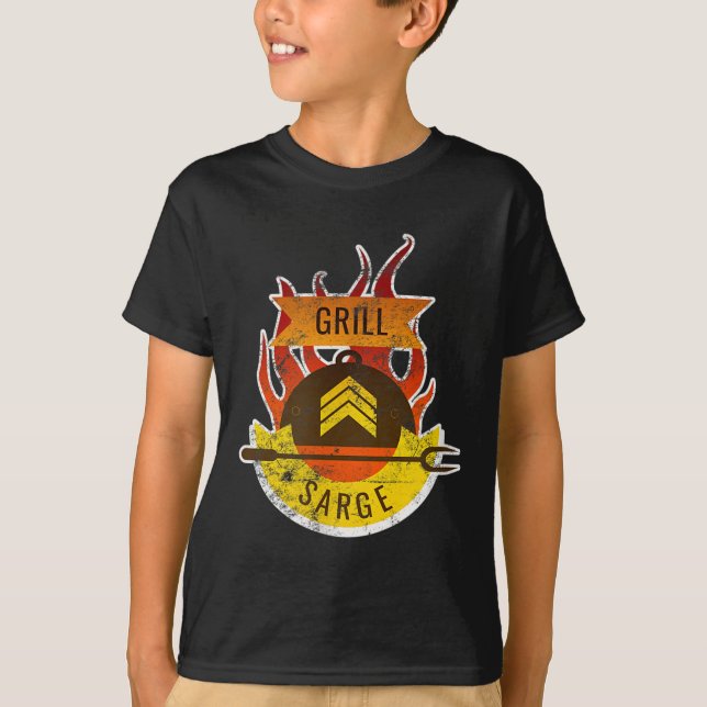 Camiseta Funny Bbq Grill Master In Charlling Grilling Gift (Anverso)