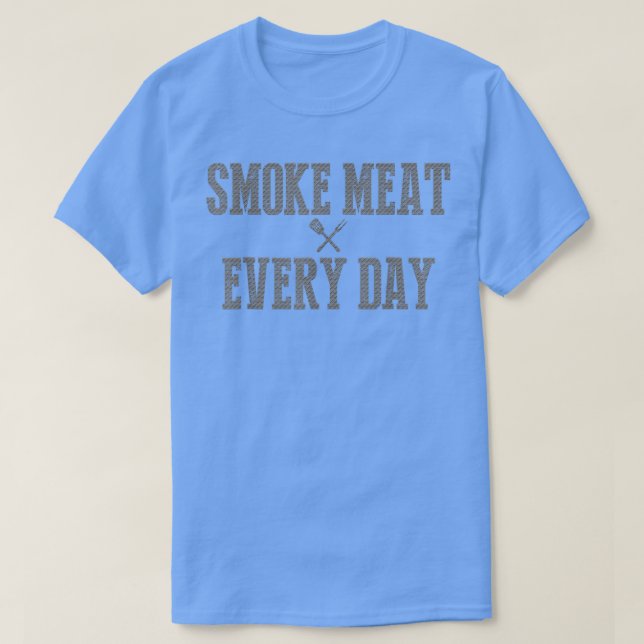 Camiseta Funny BBQ Smoker Accesorio Pitmaster Dad Grilling  (Diseño del anverso)