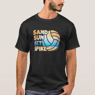 Camiseta Funny Beach Voleibol Jugador de Vóleibol Cita Sand