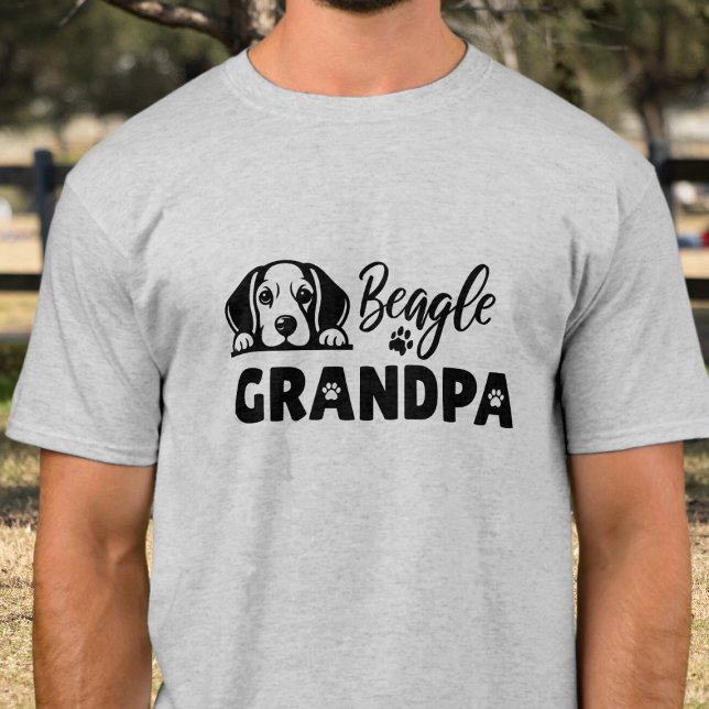 Camiseta Funny Beagle Grandfather (Subido por el creador)