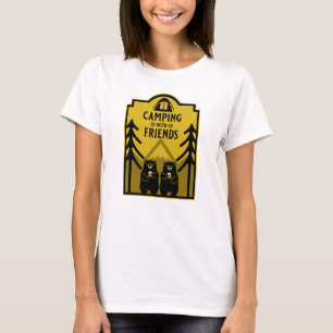 Camiseta Funny Bear Camp Adventure Canada
