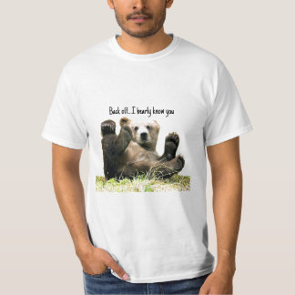 Camiseta Funny Bear cita a T-Shirt