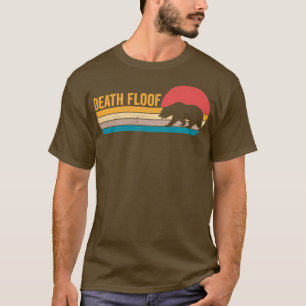 Camiseta Funny Bear Death Floor Retro