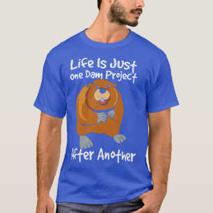 Camiseta Funny Beaver Project Manager