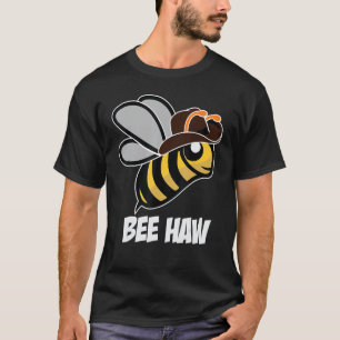 Camiseta Funny Bee Haw Bumble Bee Graphic Cowboy Gorra