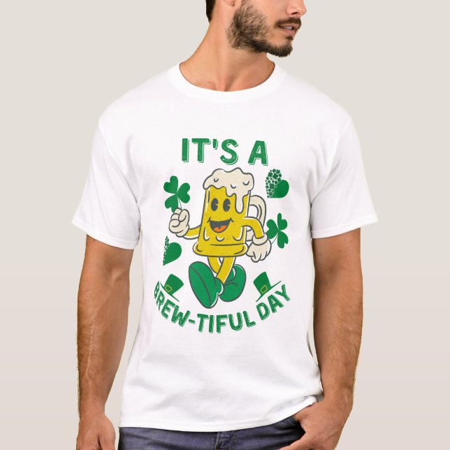 Camiseta Funny Beer Pun St. Patrick's Day (Anverso)