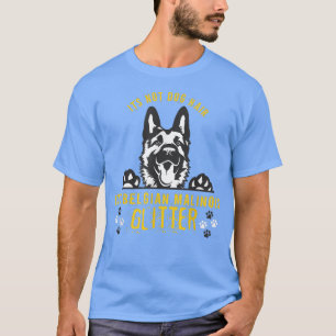 Camiseta Funny Belgian Malinois Saying It's Not Dog Hair It