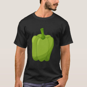 Camiseta Funny Bell pepper Green Fruit Halloween Costume