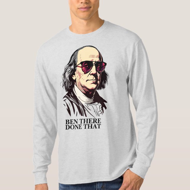 Camiseta Funny Benjamin Franklin (Anverso)