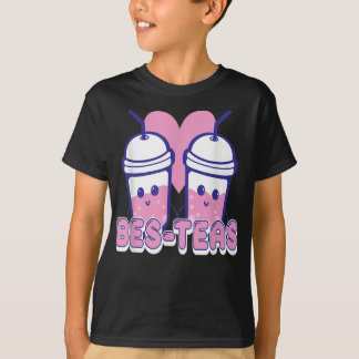 Camiseta Funny Bes-teas Bubble Tea Gift Cute Pun Bes-Teas