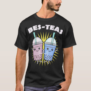 Camiseta Funny Bes-teas Bubble Tea regalo Pun Bes-Teas Cute