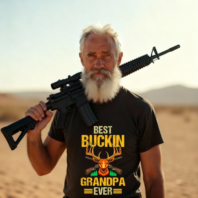 Camiseta Funny Best Buckin Grandpa Ever (Subido por el creador)