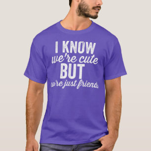 Camiseta Funny Bestfriend s for Boy and Chica BFF Just Frie