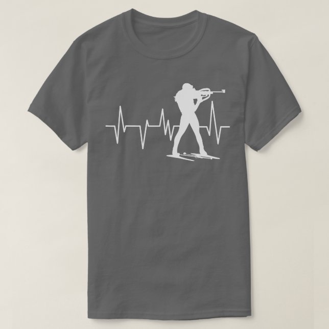 Camiseta Funny Biathlon Winter Ski Skiing Fun Lovers (5)  (Diseño del anverso)