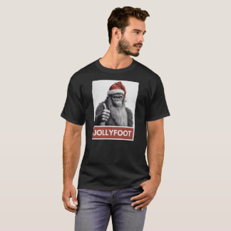 Camiseta Funny Bigfoot Navidades