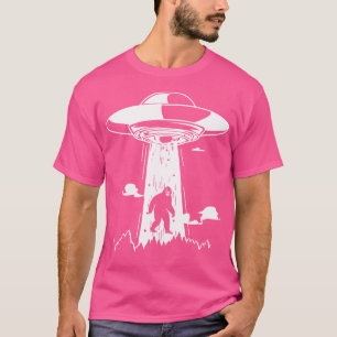 Camiseta Funny Bigfoot Sasquatch Alien Abducción Ufo