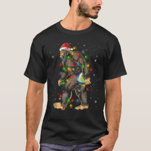 Camiseta Funny Bigfoot Sasquatch Coach Jugador de Voleibol