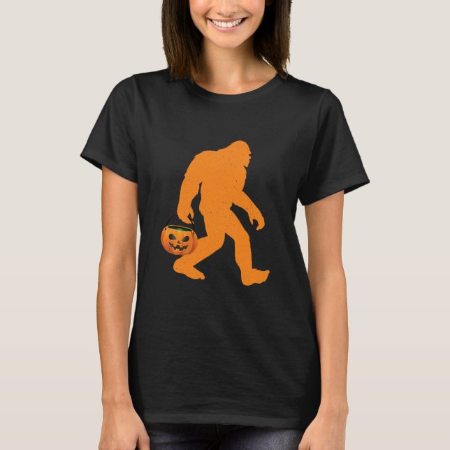 Camiseta Funny Bigfoot Sasquatch Halloween (Anverso)