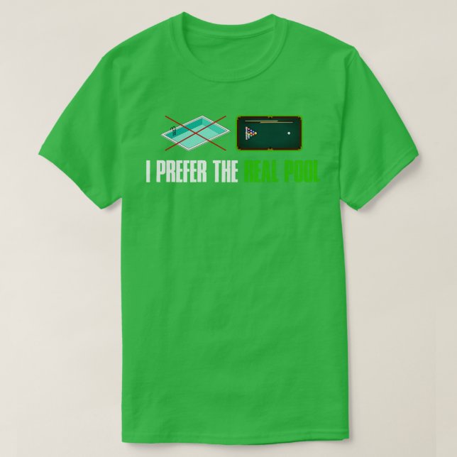 Camiseta Funny Billiards Funny Billiards (Diseño del anverso)
