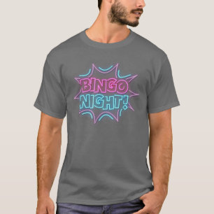 Camiseta Funny Bingo KingBingo Night