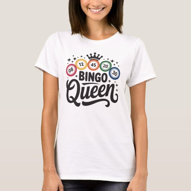Camiseta Funny Bingo Lover Design – Bingo Player Gift (Anverso)