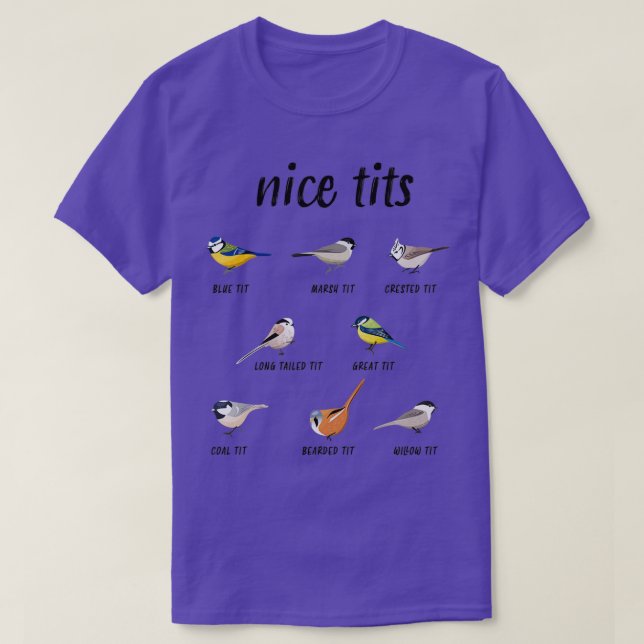 Camiseta Funny birdwatching gift for birder bird nerd amp b (Diseño del anverso)