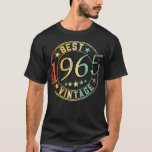 Camiseta Funny Birthday Born in 1965 Best Vintage Pullover<br><div class="desc">Funny Birthday Born in 1965 Best Vintage Pullover .swag, cool, funny, geek, hipster, adgpc, alcohol, art, cute, design, doctor who, eye, face, graphic, minimal, modern, music, pyramid, satire, science fiction, simple, summer, tardis, television, triangle, white, women's, abstract, abstraction, all seeing eye, allseeingeye, ape, asian food, awesome, beer, black, boss, bulldog,...</div>