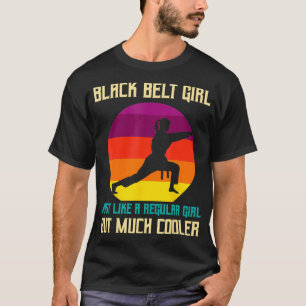 Camiseta Funny Black Belt Promotion Karate Black Belt Black