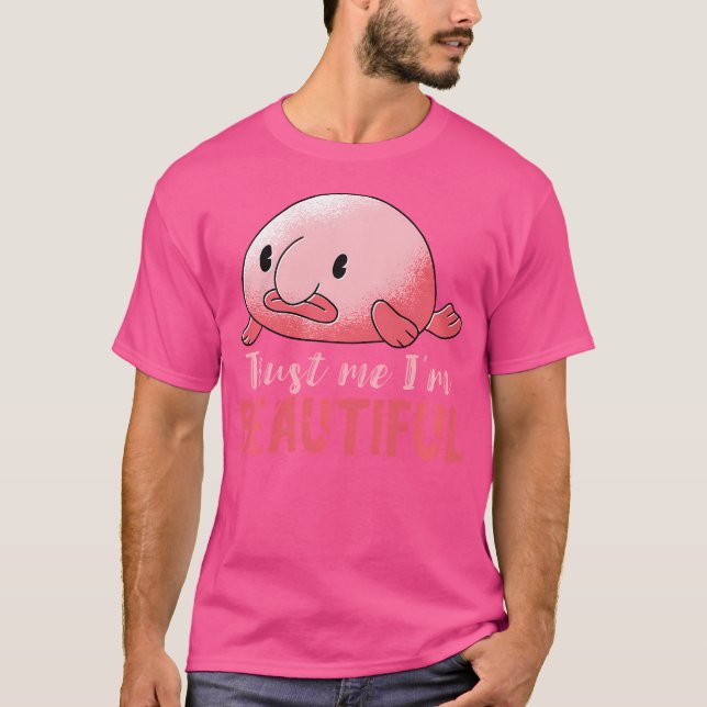 Camiseta Funny Blobfish Trust Me Grumpy Face Blobfish Lover (Anverso)