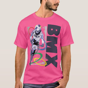 Camiseta Funny Bmx Bike Motocross Dirt Track Carreras s Bas