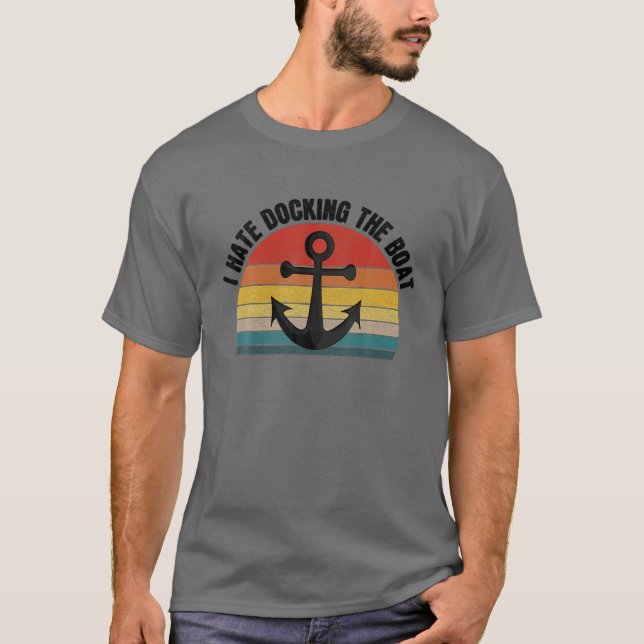 Camiseta Funny Boating Boat Lover Clothing Para Hombres Muj (Anverso)