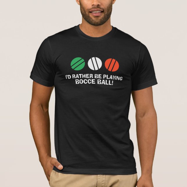 Camiseta Funny Bocce Ball (Anverso)