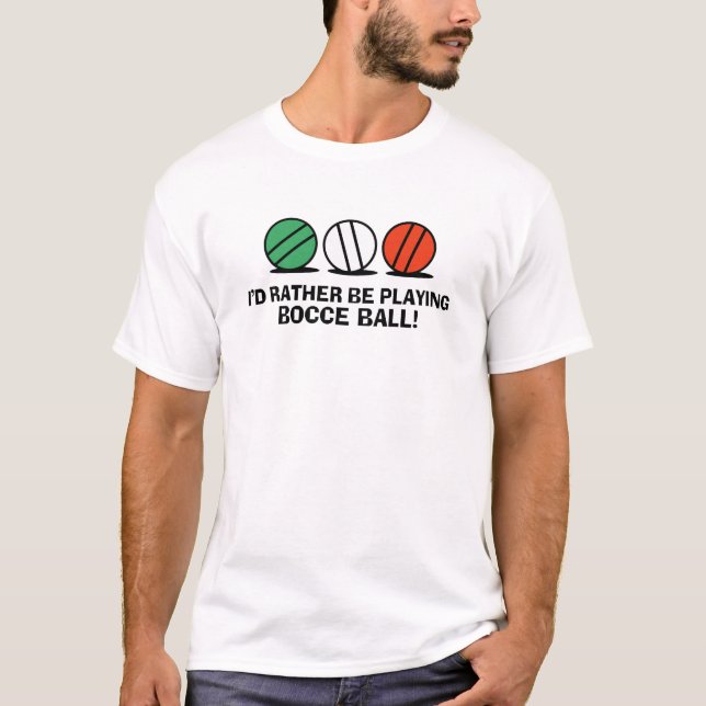 Camiseta Funny Bocce Ball (Anverso)