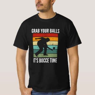 Camiseta Funny Bocce Balls Player-Boules Team