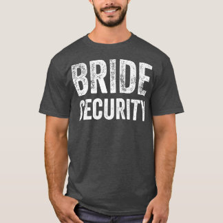 Camiseta Funny Boda Bride Security