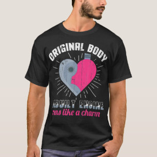 Camiseta Funny Body Bypass Heart Surgery Survivor