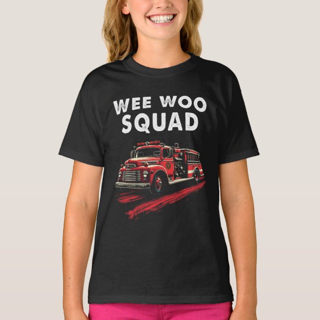 Camiseta Funny bombero de bomberos de arte (Anverso)