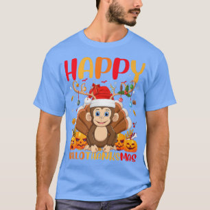 Camiseta Funny Bonobo Animal Lover Happy Bonobo HelloThanks