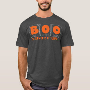 Camiseta Funny Boo Elements of Surprise Science Teacher Hal