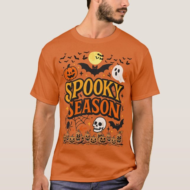 Camiseta Funny boo Halloween  (Anverso)