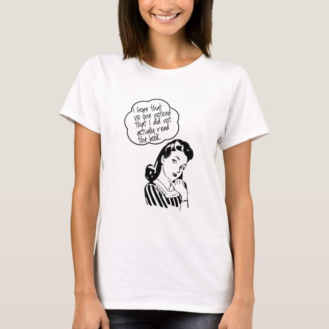 Camiseta Funny Book Club (Anverso)