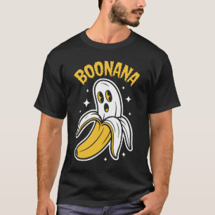 Camiseta Funny Boonana Halloween Banana Ghost Pun