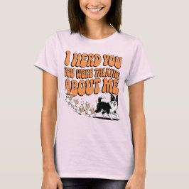 Camiseta Funny Border Collie Herding Sheep Pun Design
