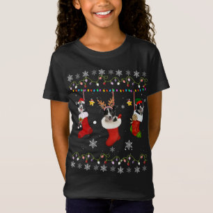 Camiseta Funny Border Collie Navidades Socks Lights Gift Do