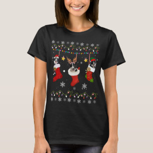 Camiseta Funny Border Collie Navidades Socks Lights Gift Do