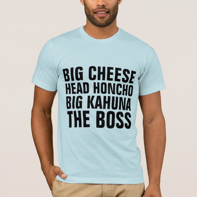 Camiseta Funny BOSS BIG KAHUNA T-Shirts Tees (Anverso)