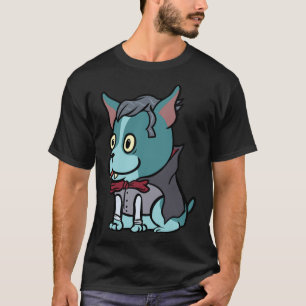 Camiseta Funny Boston Terrier Scary Vampiro disfraz Hallowe